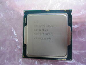 043★CPU Intel Xeon E3-1270 v5 3.60GHz SR2LF 動作品