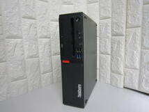 8194★Lenovo ThinkCentre M720s Small Core i5-8400 HDD/無 メモリ/4GB　BIOS確認_画像1