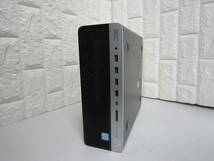 142★HP ProDesk 600 G4 SFF Core i3 8100 HDD/無 メモリ/4GB　BIOS確認_画像1