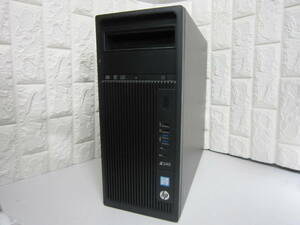 162★HP Z240 Tower WorkStation Xeon E3-1225 V5 HDD/無メモリ/8GB グラフィックボード搭載　BIOS確認