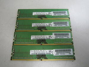 167★SK hynix DDR4 PC4-2666V 8GB×4　計32GB 動作品