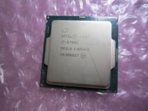 196★CPU Intel Core-i7 6700K4.00GHz SR2L0 動作品_画像1