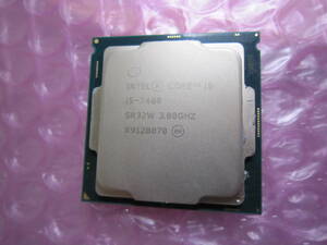 208★CPU Intel Core i5 7400 SR32W 3.00GHz 動作品