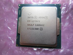 218★CPU Intel Xeon E3-1270 v5 3.60GHz SR2LF 動作品