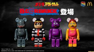 ゴジラVSマクドナルド BE@RBRICK (新品・未開封)