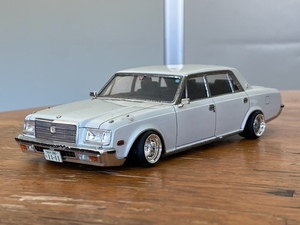 ジャンク or 部品取り！1/24　センチュリー　完成品　旧車　族車　街道レーサー　グラチャン　改造車　シャコタン　マークⅠ　ビップカー