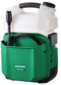 HiKOKI コードレス高圧洗浄機 AW18DBL(LXPZ) マルチボルト(BSL36A18X)+急速充電器付 タンク容量8L 18V対応 ハイコーキ 日立