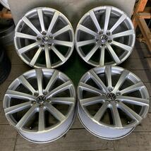 フォルクスワーゲン純正ホイール 19インチ 19×9J OFF;+33 PCD;112-5H ハブ径;約55mm 傷あり、ガリ傷あり、錆びあり 4本 _画像1