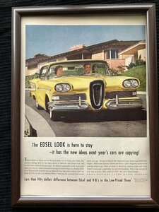 ☆ 1950年代 フォード・オリジナル広告 #2 / FORD MOTOR ☆