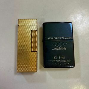 ビンテージ　ダンヒル dunhill スイス 24163 ゴールド zippo オイルライター ガスライター ジッポ ジッポー ジャンクDunhill 喫煙グッズ 