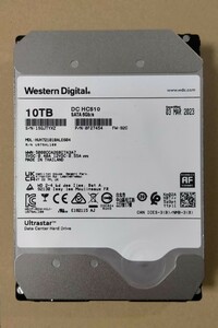 Western Digital HC510 3.5インチ内蔵 7200rpm SATA CMR HDD 10TB 1点