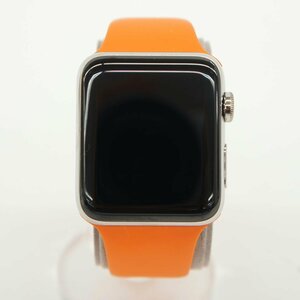 【良品】HERMES×Apple エルメス×アップル/AppleWatch×HERMES シリーズ3 WR-50M/MQMT2J/A/75