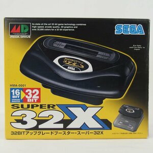 1円【良品】SEGA セガ/SUPER32X 32BITアップグレードブースター スーパー32X ゲーム マシン/04