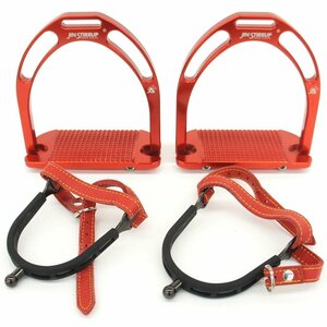 1円【一般中古】JIN STIRRUP ジンストラップ/鐙・拍車セット/75