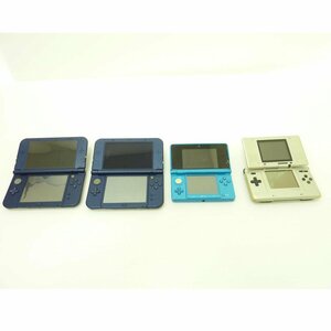 1円【ジャンク】Nintendo 任天堂/DS　3DS　NEW3DSLL　本体4台セット/88