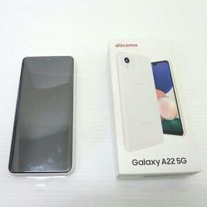 1円【良品】 サムスン/Galaxy A22 5G docomo 64GB スマートフォン/SC-56B/88