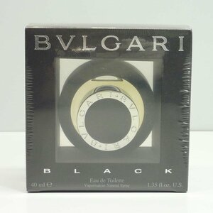 1円【未使用】BVLGARI ブルガリ/BVLGARI ブラックオードトワレ 40ml/88