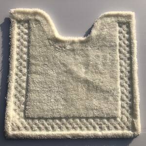 boruga toilet mat cover cover set [ white ] new goods [ made in Japan ]