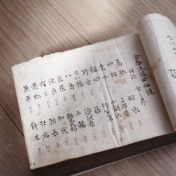 能楽 金春七郎『金春流謡曲袖鏡』雪の巻。 明治44年11月発行、印刷 江島伊兵衛発行。和本 謡本