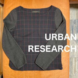 URBAN RESEARCH アーバンリサーチ チェックトップス