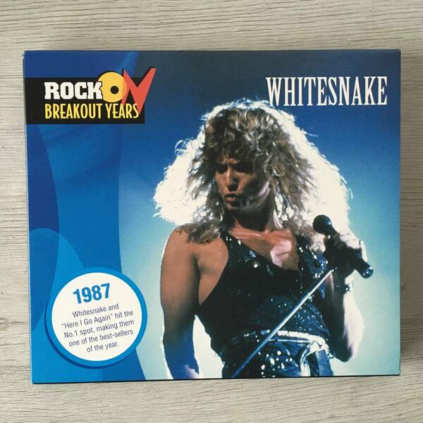 WHITESNAKE SAINTS & SINNERS US盤　ROCK ON BREAKOUT YEARS スリップケース