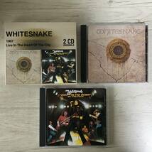 WHITESNAKE 1987 LIVE IN THE HEART OF THE CITY UK盤　CD新品_画像1