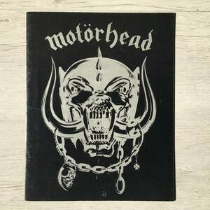 MOTORHEAD 1ST UK TOUR プログラム