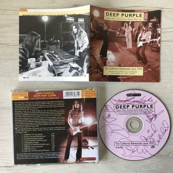 DEEP PURPLE DAYS MAY COME AND DAYS MAY GO UK盤