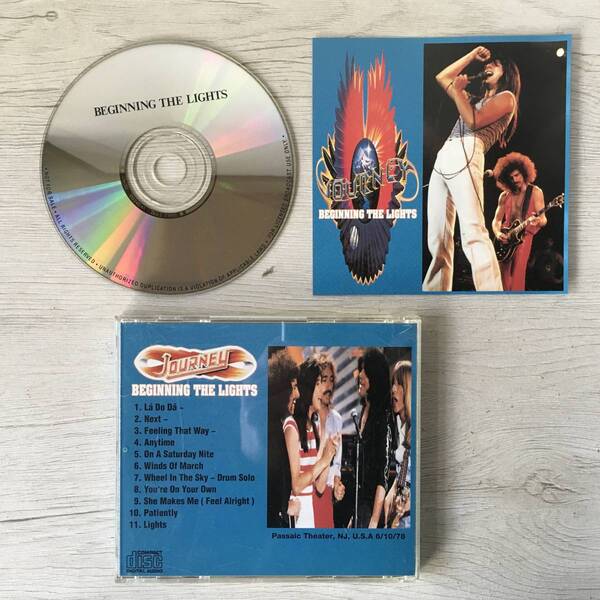 JOURNEY BEGINNING THE LIGHTS サウンドボードレコーディング SOUNDBOARD RECORDING