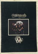 WHITESNAKE 1978 UK TOUR プログラム_画像1