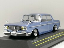 1/43 FIRST43 TOYOTA TOYOPAT CROWN (1962) 改 アルミ 深リム ローダウン 改造 トヨペット クラウン カスタム_画像1