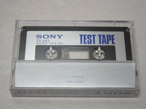 SONY Sony test tape FREQUENCY 3180&120μS TY-241 cassette tape 