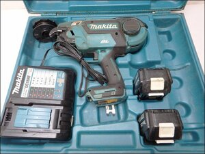 動作品 makita/マキタ◆充電式鉄筋結束機/TR180DRGX◆18V 6.0Ah ブラシレスモーター APT バッテリー×2個・ケース付