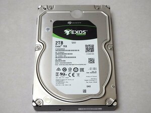 1個 Seagate Exos 7E8 ST2000NM0045 SAS 2TB 12.0Gb/s 7200rpm 3.5インチ ハードディスク HDD 正常/使用時間極少/動作保証