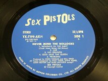 ★ LP レコード / NEVER MIND THE BOLLOCKS Sex PisTOLS / セックス・ピストルズ 勝手にしやがれ YX-7199-AX ★_画像6