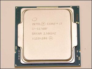 Intel/インテル Corei7-11700F CPU プロセッサー 第11世代 8コア/16スレッド/2.5-4.9GHz FCLGA1200 PCパーツ