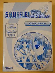 HEART-WORK 鈴平ひろ SHUFFLE! ネリネ 目覚ましボイスクロック 未開封正規品