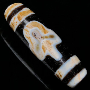 ▽鴻▽ 瑪瑙製 細密彫 菩提樹天珠 置物 古賞物 中国古玩 中国古美術