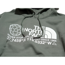 【新品本物 USA購入】THE NORTH FACE ノースフェイス■ COORDINATES P/O HOODIE ■ Aグリーン / S ■ロゴ プルオーバー パーカー 海外限定_画像5