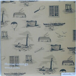 [未使用品][送料無料] Homecomings / WHALE LIVING [アナログレコード LP] 再プレス盤 / ホームカミングス