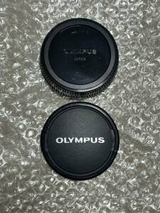 送料安 純正 49mm レンズキャップ セット OLYMPUS オリンパス ズイコー OM フロント＆リヤ