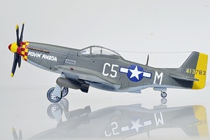 1/144 【完成品】☆ P-51Dマスタング　”Rovin'Rhoda/4 Bolts”　地上攻撃任務