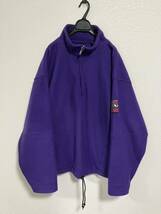 OLD GAP Alpine Series fleece jacket XL 90s オールドギャップ フリース ハーフジップ パープル ビンテージ プルオーバー 古着 _画像1