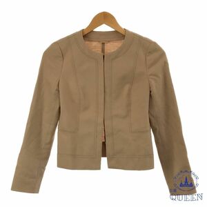 [ translation have ] ANAYI Anayi jacket no color long sleeve lady's Brown 36 901-4184 free shipping old clothes 