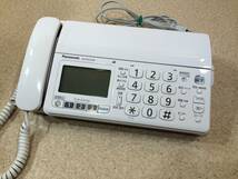 [TC]Panasonic KX-PZ210-W FAX 電話機 おたっくす 親機のみ_画像1