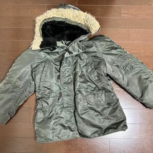 アルファ ALPHA INDUSTRIES N-3B フライトジャケット M 送料無料 即発送の画像1