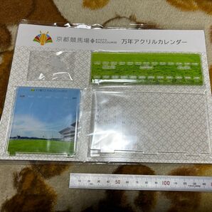 500名限定 JRA 京都競馬場 ウェルカムチャンス新春特別版 万年アクリルカレンダー 非売品