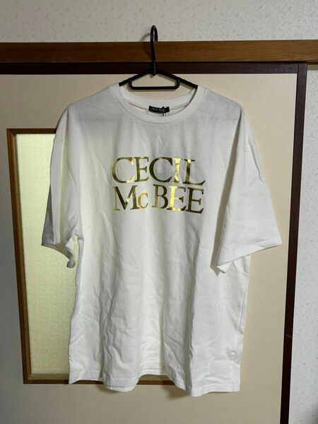 CECIL McBEE 半袖Tシャツ　 ホワイト　Mサイズ