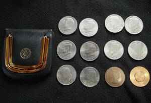 50セント硬貨「ケネディ コイン」ハーフダラー(コインマジック）手品用ギミック まとめて