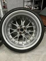 BBS LM-R 20インチ 8.5J ET32×2本、9.5J ET35×2本 PCD120 タイヤ走行500km F225/35/20 R255/30/20_画像9